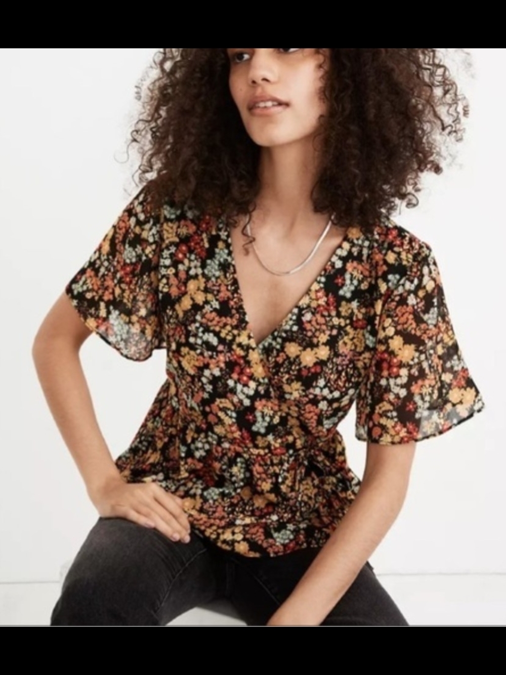 Madewell Flower Garden Blouse
